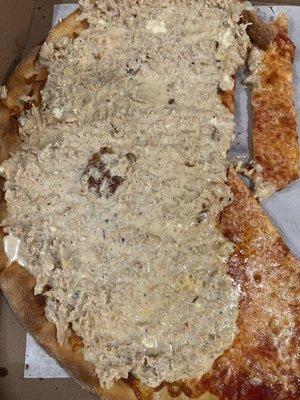 Buffalo chicken pizza?