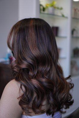 Dimensional brunette