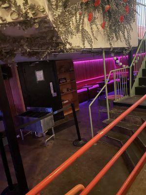 The back bar chill zone