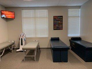 Our physiotherapy rooms promote effective pain relief, further recovery, healing, and muscle restoration.