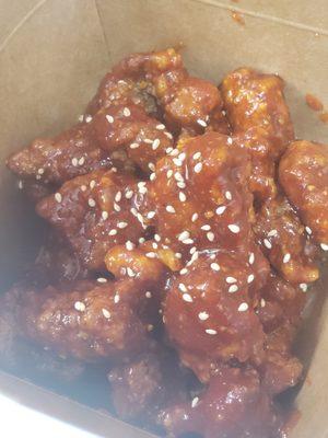 Sweet gochujang based Boneless chicken