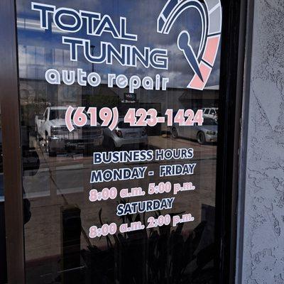 Total Tuning smog and repair