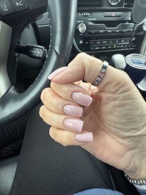 just left the salon super happy so natural