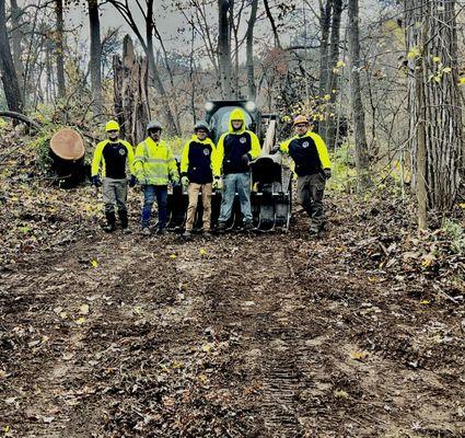 Opened this path at the U of M Nichols Arboretum, making it safe once again.
