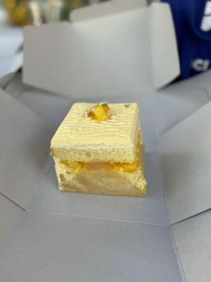 Mango Sticky Rice Cake