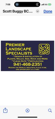 Premier Landscape Specialists