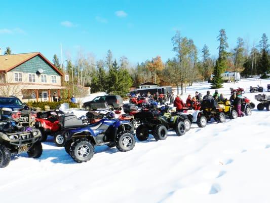 2012 SWORDS Winter Poker Run.  Awesome Winter Day!