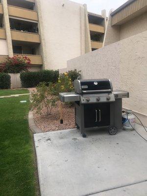grill area