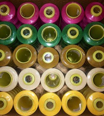 Overlock thread Made in USA.