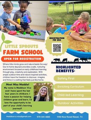 Little Sprouts Farm School