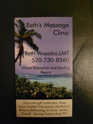 Beth's Massage Clinic