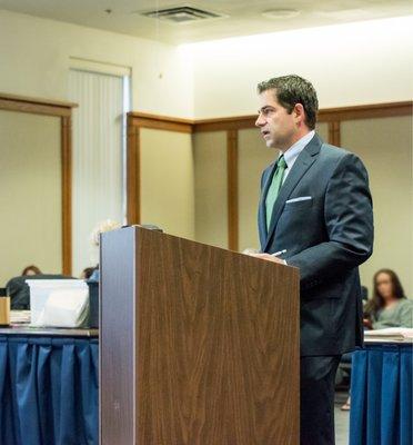 Walking the Walk. Representing clients in court