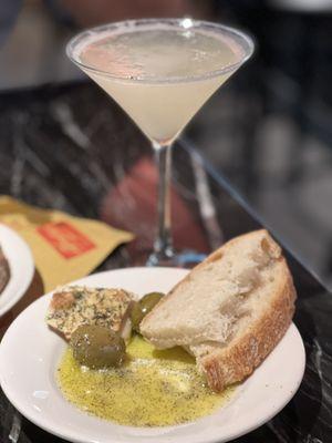 The most delicious homemade bread with imported olives to get you started