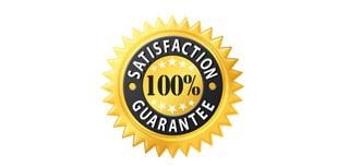 100% satisfaction guarantee!