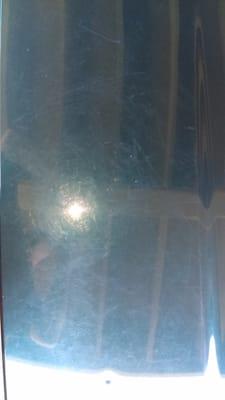 These are the scratches the car wash left