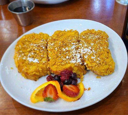 Honey crunch French toast.