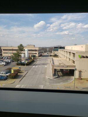 View from my mom's room on the Heart floor