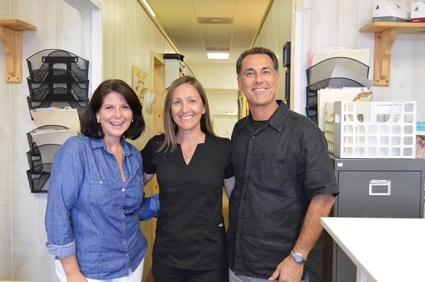 Dr. Ali, Kalyn, and Dr. Ron