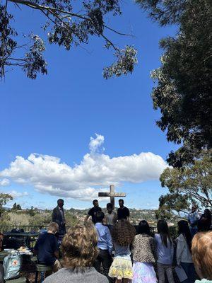 Easter Sunday at San Mateo with Pastor Jason, Jp and Don.