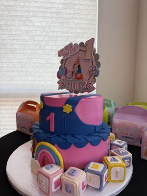 Baby's first birthday cake  Birthday Cake