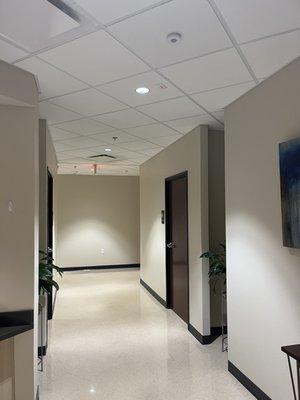 Hallway inside Pinnacle