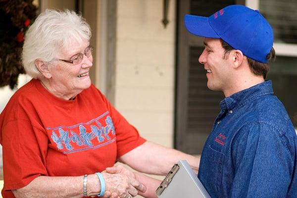 Customer's refrigerator was not cooling and food her was spoiling. Our technician rearranged his schedule to service her qui...