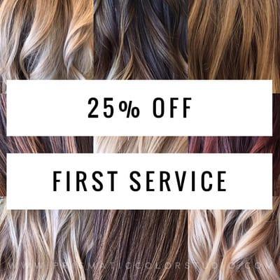 New Client Special: 25% Off First Service