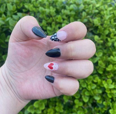 Gelx and acrylics by Jenny