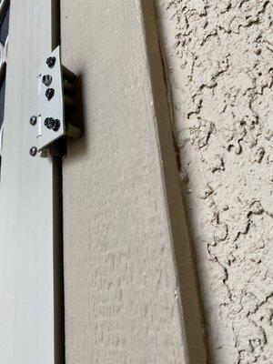 Originally how doors were hung.