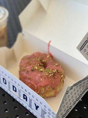 Raspberry pistachio