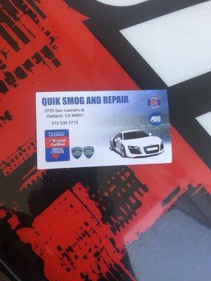 Quick Smog & Repair