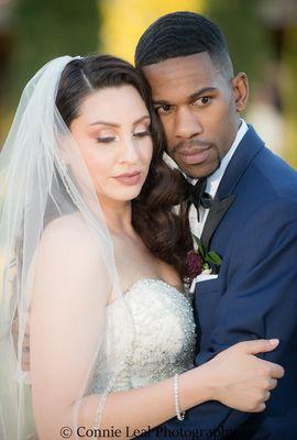 Glam bridal makeup! Hair & Makeup services provided, text or message for inquiries.