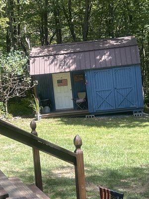Sheds purchased over the years.