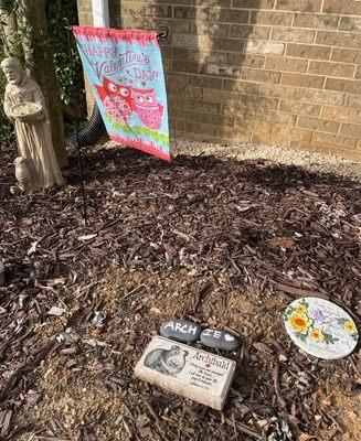 Archie's grave