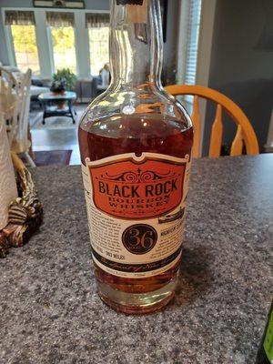 The bourbon I bought for home.