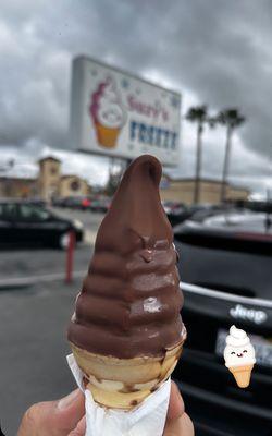 Even in gloomy days we love Suzy's Freeze.