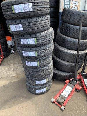 New and used tires
