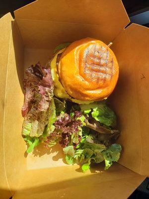 Breakfast sandwich to go