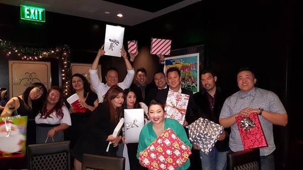 Great things in our agency are never done by one person. They're done by a team of people. 2015 Christmas Party.