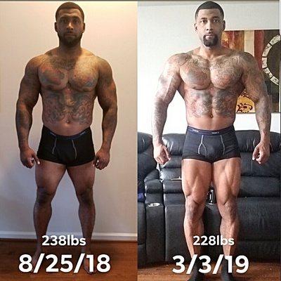 Transformed Jeff for his first competition and Victory