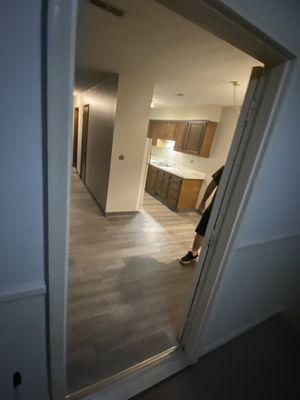 Jakes tear up and professional flooring