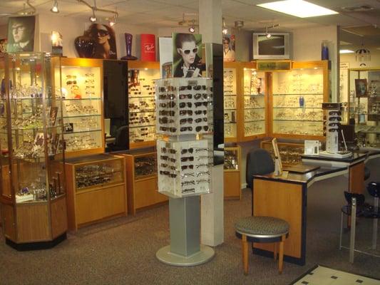 Our designer optical boutique