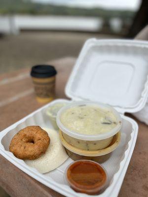 VIP with filter coffee