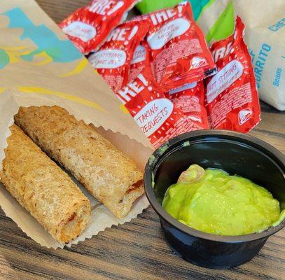 New Rolled Chicken Tacos - meh