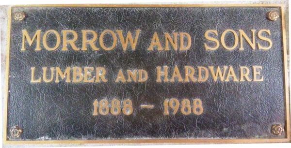 Morrow & Sons Lumber & Bldg Materials