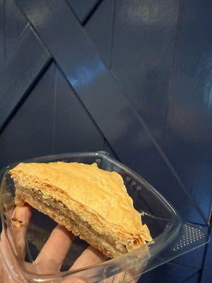 Baklava needed a little extra honey