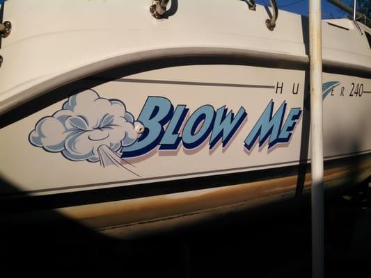 Custom Boat Graphics