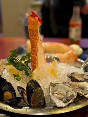 Seafood platter