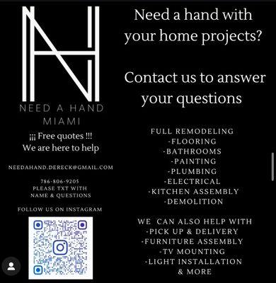 Need a Hand Miami