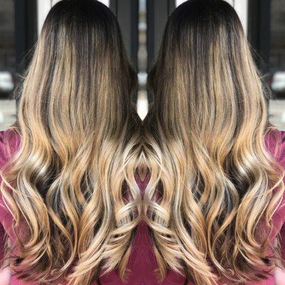 Balayage color